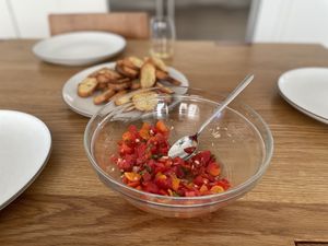 Bruschetta and crostini