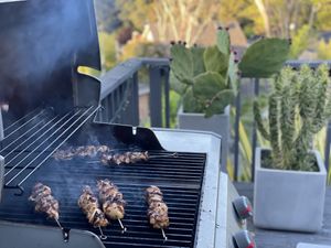 Chicken on the grill