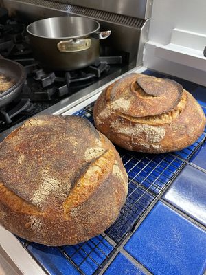 Two loaves of bread
