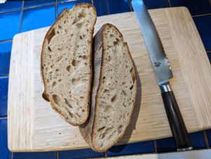 1st (square) loaf split